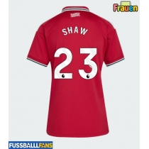 Manchester United Luke Shaw #23 Heimtrikot Frauen 2026-27 Kurzarm